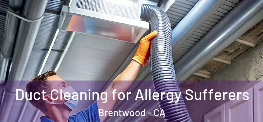  Duct Cleaning for Allergy Sufferers Brentwood - CA