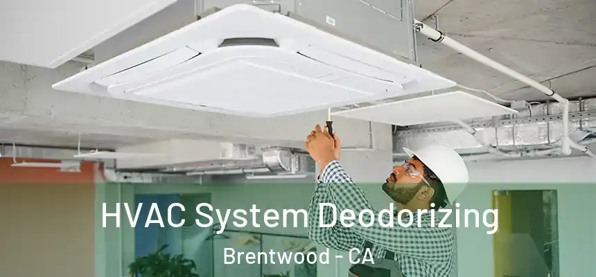  HVAC System Deodorizing Brentwood - CA